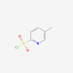molecular formula C6H6ClNO2S B182759 5-Methylpyridine-2-sulfonyl chloride CAS No. 179400-16-9