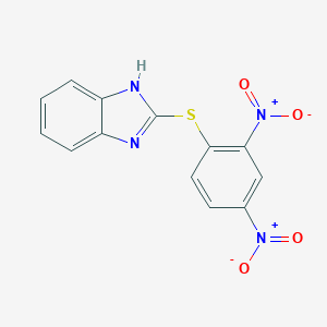 1H-Benzimidazole, 2-[(2,4-dinitrophenyl)thio]-