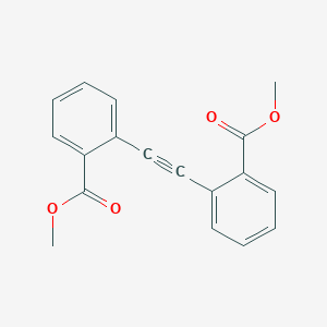 Methyl 2-[2-(2-methoxycarbonylphenyl)ethynyl]benzoate
