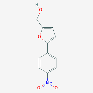 molecular formula C11H9NO4 B182783 5-(4-Nitrophenyl)furfuryl alcohol CAS No. 33342-30-2