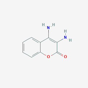 molecular formula C9H8N2O2 B182793 Coumarin, 3,4-diamino- CAS No. 38464-23-2