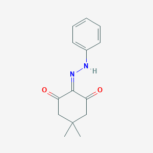 5,5-Dimethyl-2-(phenylhydrazinylidene)cyclohexane-1,3-dione