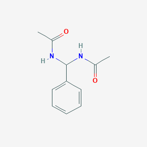 molecular formula C11H14N2O2 B182804 N,N'-Benzylidenebisacetamide CAS No. 6907-68-2