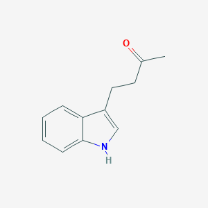 molecular formula C12H13NO B182806 4-(1h-Indol-3-yl)butan-2-one CAS No. 5541-89-9