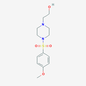 2-(4-((4-Methoxyphenyl)sulfonyl)piperazin-1-yl)ethanol