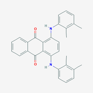 molecular formula C30H26N2O2 B182812 1,4-Bis[(2,3-dimethylphenyl)amino]anthracene-9,10-dione CAS No. 4606-77-3