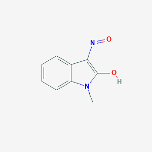 molecular formula C9H8N2O2 B182818 (Z)-3-(Hydroxyimino)-1-methylindolin-2-one CAS No. 3265-24-5