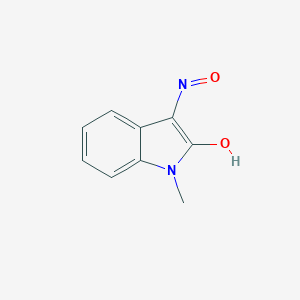 molecular formula C9H8N2O2 B182818 1-Methylindole-2,3-dione 3-oxime CAS No. 3265-24-5