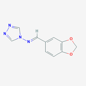 Benzo[1,3]dioxol-5-ylmethylene-[1,2,4]triazol-4-yl-amine