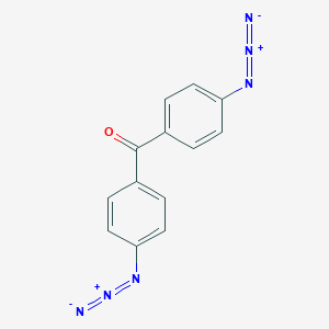 molecular formula C13H8N6O B182828 Bis(4-azidophenyl)methanone CAS No. 17303-16-1
