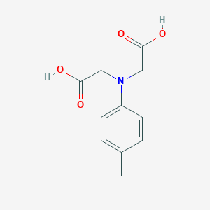 2-[N-(carboxymethyl)-4-methylanilino]acetic acid