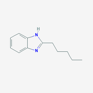 molecular formula C12H16N2 B182849 2-Pentyl-1H-benzimidazole CAS No. 5851-46-7