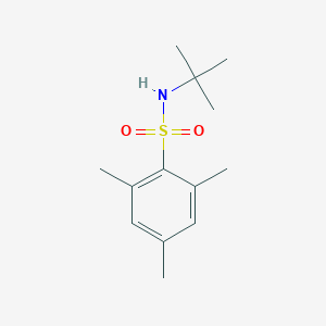 B182857 N-tert-butyl-2,4,6-trimethylbenzenesulfonamide CAS No. 161452-12-6