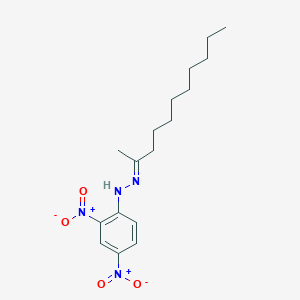 molecular formula C17H26N4O4 B182862 2-Undecanone 2,4-dinitrophenylhydrazone CAS No. 2121-90-6