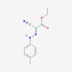 Acetic acid, cyano((4-methylphenyl)hydrazono)-, ethyl ester
