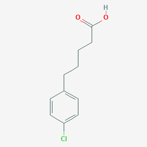 molecular formula C11H13ClO2 B182872 5-(4-Chlorophenyl)pentanoic acid CAS No. 161725-12-8