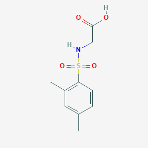 molecular formula C10H13NO4S B182882 N-[(2,4-dimethylphenyl)sulfonyl]glycine CAS No. 670255-96-6