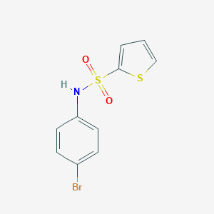 molecular formula C10H8BrNO2S2 B182892 N-(4-bromophenyl)thiophene-2-sulfonamide CAS No. 79279-30-4