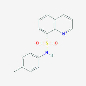molecular formula C16H14N2O2S B182895 N-(4-Methylphenyl)-8-quinolinesulfonamide CAS No. 98809-36-0