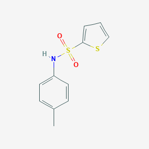 molecular formula C11H11NO2S2 B182898 N-(4-methylphenyl)thiophene-2-sulfonamide CAS No. 39810-48-5
