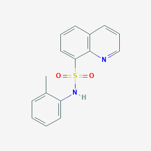 molecular formula C16H14N2O2S B182899 N-(2-Methylphenyl)-8-quinolinesulfonamide CAS No. 158729-20-5