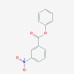 molecular formula C13H9NO4 B182907 Phenyl 3-nitrobenzoate CAS No. 1906-43-0