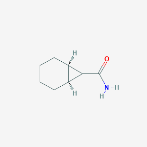 B018291 Bicyclo[4.1.0]heptane-7-carboxamide, (1alpha,6alpha,7alpha)-(9CI) CAS No. 107872-82-2