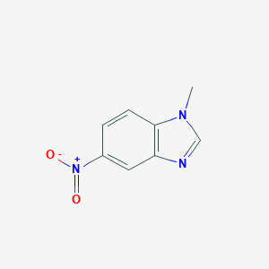 molecular formula C8H7N3O2 B182920 1-Methyl-5-nitrobenzimidazole CAS No. 5381-78-2