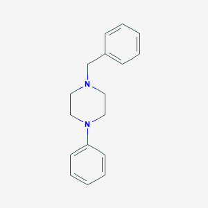 molecular formula C17H20N2 B182925 1-Benzyl-4-phenylpiperazine CAS No. 3074-46-2