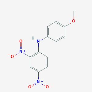 molecular formula C13H11N3O5 B182929 N-(4-Methoxyphenyl)-2,4-dinitroaniline CAS No. 967-35-1