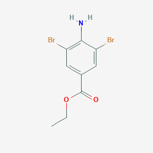 molecular formula C9H9Br2NO2 B182936 Ethyl 4-amino-3,5-dibromobenzoate CAS No. 58922-06-8
