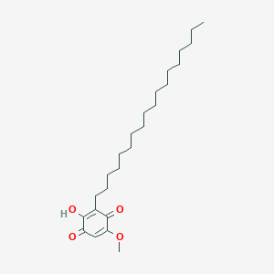 molecular formula C25H42O4 B018295 Irisoquin CAS No. 101339-26-8