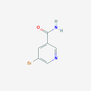 molecular formula C6H5BrN2O B182952 5-Bromonicotinamide CAS No. 28733-43-9