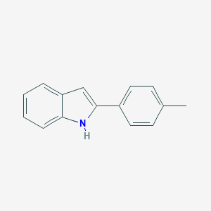 molecular formula C15H13N B182963 2-(4-methylphenyl)-1H-indole CAS No. 55577-25-8