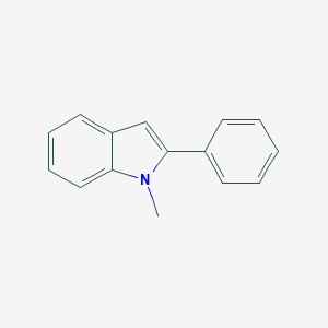 molecular formula C15H13N B182965 1-甲基-2-苯基吲哚 CAS No. 3558-24-5