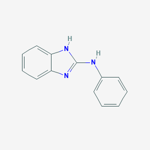 molecular formula C13H11N3 B182968 N-苯基-1H-苯并咪唑-2-胺 CAS No. 21578-58-5