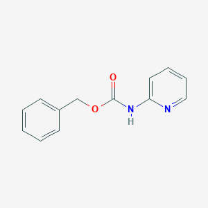 molecular formula C13H12N2O2 B182986 Carbamic acid, 2-pyridinyl-, phenylmethyl ester CAS No. 105892-47-5