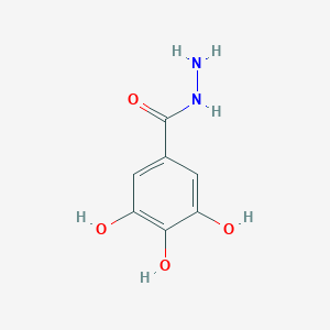 molecular formula C7H8N2O4 B182992 3,4,5-Trihydroxybenzhydrazide CAS No. 5782-85-4
