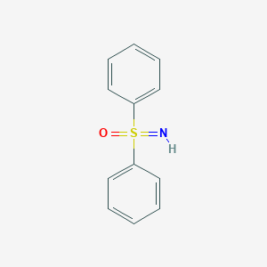 molecular formula C12H11NOS B183011 (Phenylsulfonimidoyl)benzene CAS No. 22731-83-5