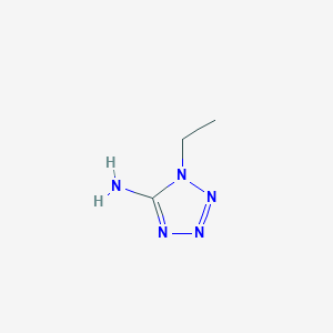 molecular formula C3H7N5 B183018 1-ethyl-1H-tetrazol-5-amine CAS No. 65258-53-9