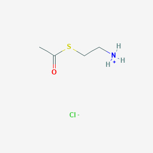 molecular formula C4H10ClNOS B183036 S-(2-aminoethyl) ethanethioate hydrochloride CAS No. 17612-91-8