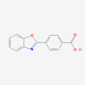 molecular formula C14H9NO3 B183037 4-(1,3-Benzoxazol-2-yl)benzoic acid CAS No. 20000-54-8