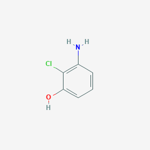 molecular formula C6H6ClNO B183048 3-Amino-2-chlorophenol CAS No. 56962-01-7