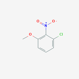 molecular formula C7H6ClNO3 B183051 1-Chloro-3-methoxy-2-nitrobenzene CAS No. 5472-99-1