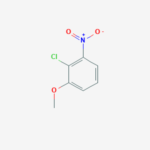 molecular formula C7H6ClNO3 B183053 2-Chloro-1-methoxy-3-nitrobenzene CAS No. 3970-39-6