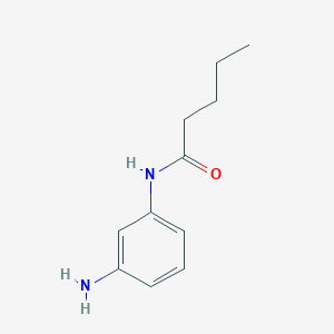 N-(3-aminophenyl)pentanamide