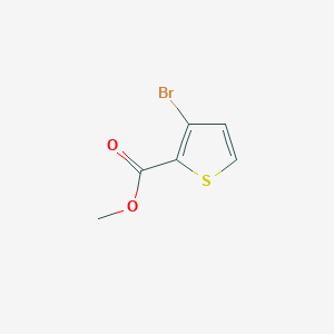 molecular formula C6H5BrO2S B183060 Methyl 3-bromothiophene-2-carboxylate CAS No. 26137-08-6