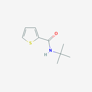 molecular formula C9H13NOS B183062 N-tert-butylthiophene-2-carboxamide CAS No. 90642-98-1