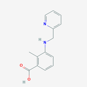 2-methyl-3-(pyridin-2-ylmethylamino)benzoic Acid