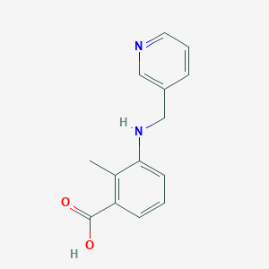 2-Methyl-3-[(pyridin-3-ylmethyl)-amino]-benzoic acid